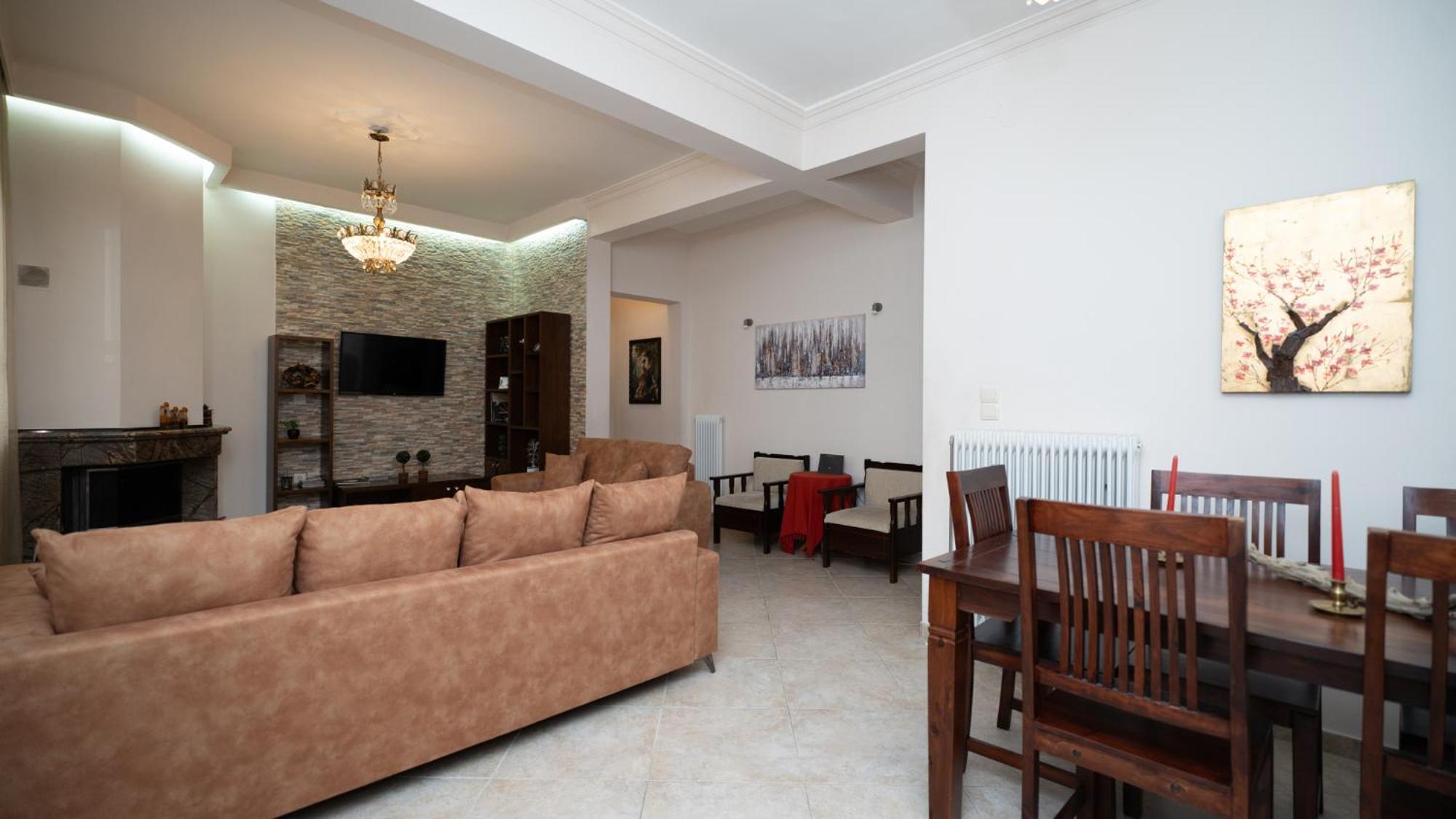 My Home - Meteora, Central Apt - 2 Bd Каламбака Екстер'єр фото
