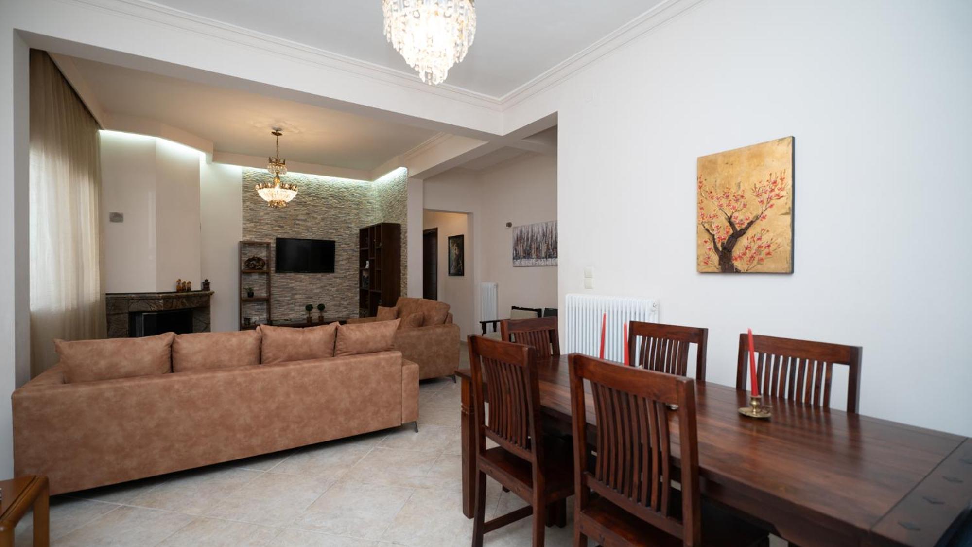 My Home - Meteora, Central Apt - 2 Bd Каламбака Екстер'єр фото
